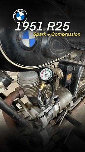 Let‘s check the spark and compression on the 73 year old BMW R25 motorcycle. • From what I was told, this bike ran 12 years ago… I guess we are in for more than just an in-depth tuneup. • What could be the problem? #bmwr25 #bmwairhead #bmwmotorrad #bmwmotorrad | Workshop Rebuild