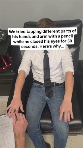 Try tapping your friends arm with a pencil...
