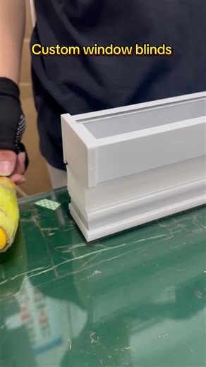 Workers are testing custom-made window blinds for each customer. Can you imagine how beautiful triangular honeycomb blinds can look?#blindsshop #triangularwindow #hunterdouglas #windowdecor #sunroom #sleeping #homedesign #windowblind #Customized #newhouse #irregularwindow #updatehome #updatehouse #curtain #canopycurtains