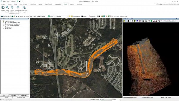 How to Do Automatic Ground Classification in LP360 Cloud