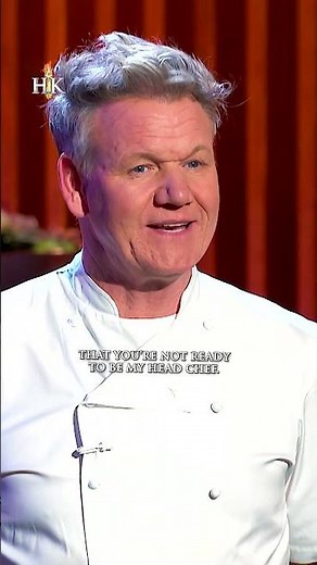 Bro really got kicked out for not making eye contact 😬 #hellskitchen #gordonramsay