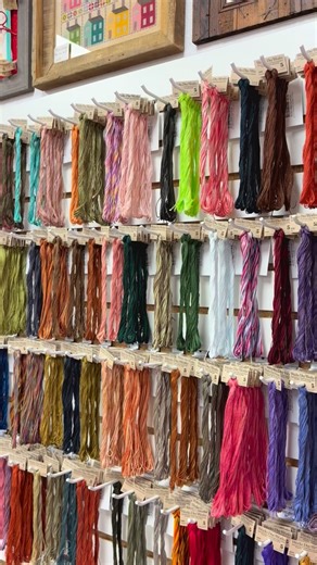 Primrose Cottage Stitches on Instagram: "We now carry Weeks Dye Works #5 Pearl Cotton! 🧵✨ A gorgeous range of hand-dyed colors for all your stitching and finishing projects."