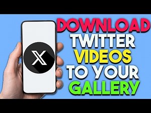 How To Download Twitter Videos To Your Gallery; Without watermark (Easy)