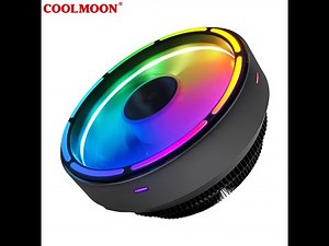 Coolmoon Glory ii Cpu Cooler Automatic Color Change Platform Air Cooling Fan