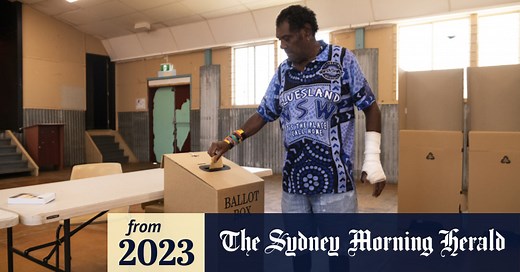 Booth by booth, Indigenous Australians backed the Voice