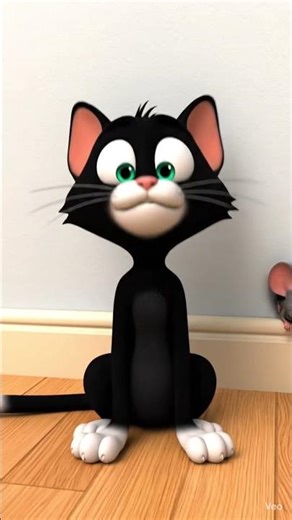 “Funny Cat vs Tiny Mouse 😂 | Cartoon Short”