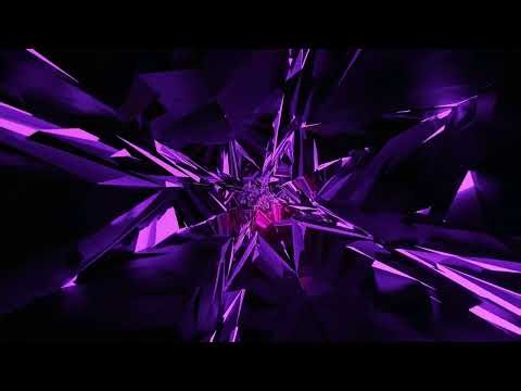 Magnificent Hypnotic VJ LOOP NEON Tunnel Abstract Background Video 4k with Chill Meditation Beats