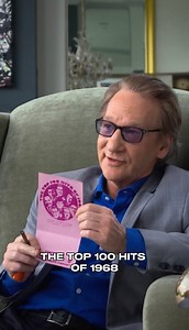 1.3M views · 16K reactions | The top hits of '68  New episode with Billy Joel available on all platforms. Watch here: https://youtu.be/5UhXgiKmllw?si=7gG_Z_6Z1FUfJcSA Bill Maher | Club Random | Facebook