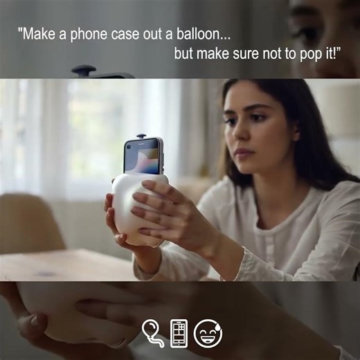 Watch This Beautiful DIY Phone Case Trick: Balloon Creates the Perfect Phone Case in Seconds! 🎈📱