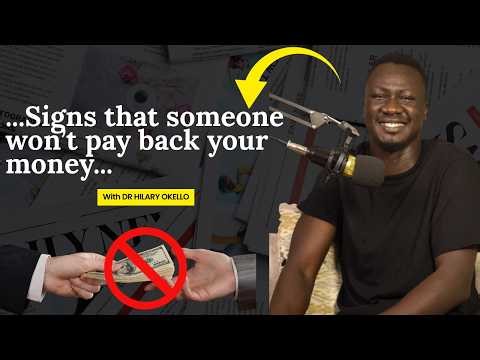 How do you know someone who won't pay back your money?- Comedian Dr Hilary Okello's Random Thoughts.