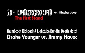 【wXw】2009.10.05 18+ Underground第一站 图钉灯管死亡赛：Drake Younger vs. Jimmy Havoc