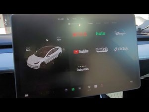 Spigen Anti Glare Matte Tempered Glass Tesla Model 3 and Y Screen Protector Installation