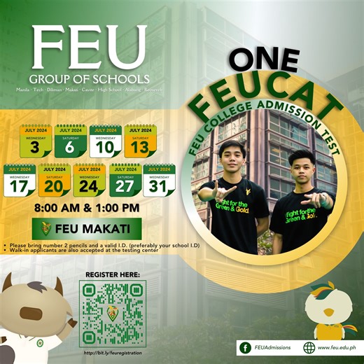 FEU Admissions on Reels