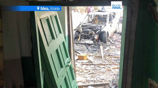 Un ataque ruso deja cuatro heridos en Odesa y causa cortes de suministro energético