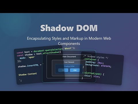 Shadow DOM Explained: Encapsulation for Web Components