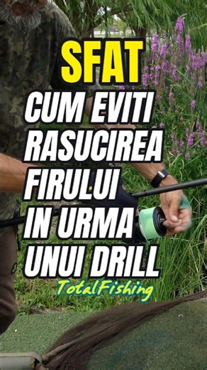 Tip for preventing fishing line twist during the fight