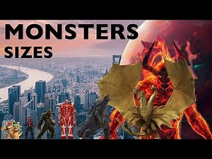 The Real SIZE of MONSTER 2026 3D Comparison ‪@MetaBallStudios‬ ‪@MeylingsuyenRodriguez‬