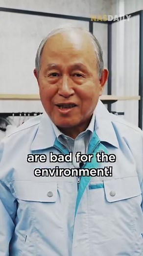 3.8M views · 88K reactions | This jacket will keep you.. Cold! Yes, It is so cool you can wear it in the hot summer and it will always keep you cold! And the best thing is.. This jacket has the power to save our earth. This is the crazy story of Hiroshi Ichigaya and his cool jacket. Thank you to La Sustentófila for telling this story. | Nas Daily | Facebook