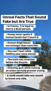 Unreal Facts That Sound Fake but Are True #MindBlowingFacts #DidYouKnow #AmazingFacts #UnrealFacts #CrazyButTrue #FactPost #LearnSomethingNew #DailyFacts #InterestingFacts #WowFacts #highlightseveryone | Filling Food from Home