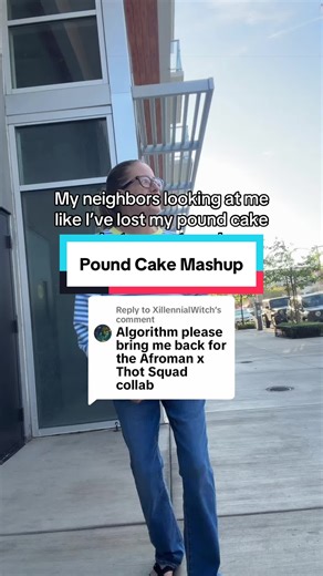 Replying to @XillennialWitch We got a mashup up!! Let’s GO!! Thanks @Martin !! #poundcakemashup #afroman #lemonpoundcake @Afroman @THOT SQUAD