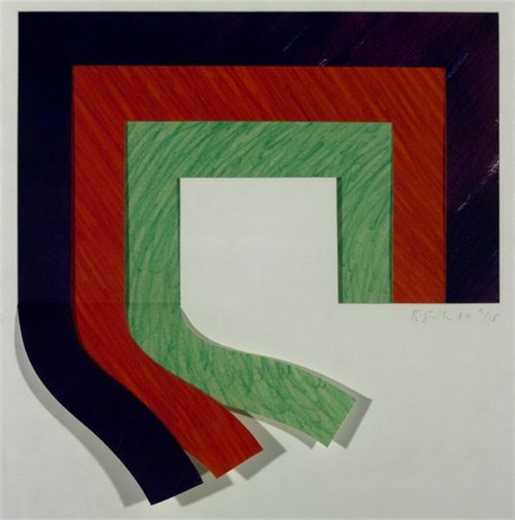 Richard Smith Proscenium Canvas, 1971 Color Field Abstract Print, Modern British Wall Art - Etsy