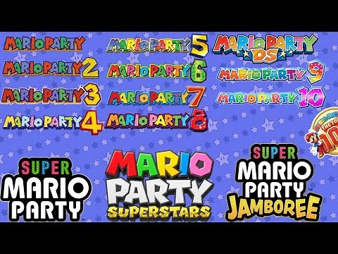 All Mario Party Victory Themes Evolution (up to Jamboree)