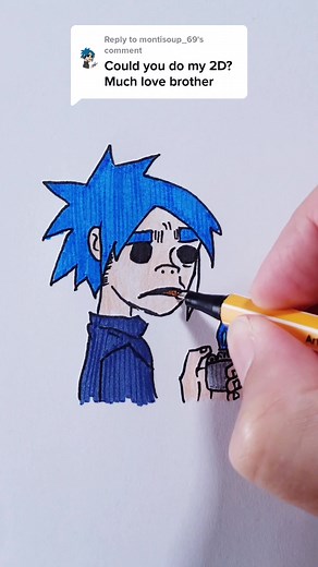 Cómo dibujar 2D de Gorillaz: Tutorial para principiantes