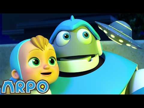 UFO Siting 🛸 ARPO The Robot | Robot Cartoons for Kids