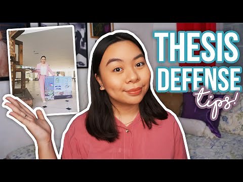 How I Prepared for My Thesis Defense + Tips! | UP College of Architecture, Philippines
