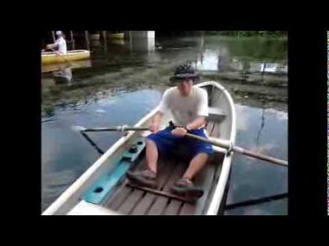 手漕ぎボートの漕ぎ方～弁慶橋ボート場～