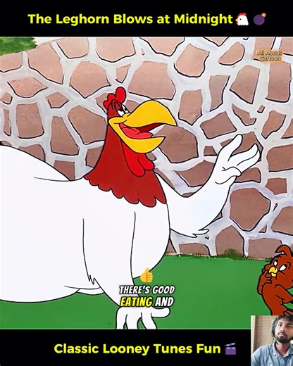 The Leghorn Blows at Midnight Foghorn’s Feathers Fly in a Hilarious Showdown! 😂 Looney Tunes Classic | All About Cartoon