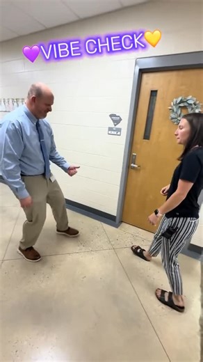 SDPC Human Resources: The Educator Experience on Instagram: "Had a blast today with the DMS admin team, doing a little “informal” check-in on some of our induction teachers….and some veterans, too, that we knew would have fun with us. 💜💛🎉 @dmsgoldwave #teachervibecheck #letthejourneybegin"