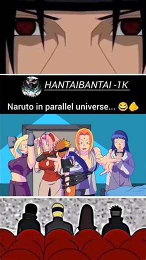 Naruto in parallel universe... 😂🫵 #anime #naruto