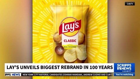 Lay's Unveils Vibrant Rebrand and Healthier Chips