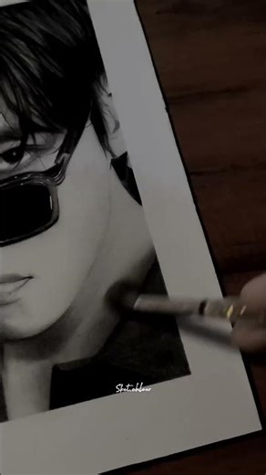 BTS army members v cute sketches ❤️🫣🥰☺️🤗🤝