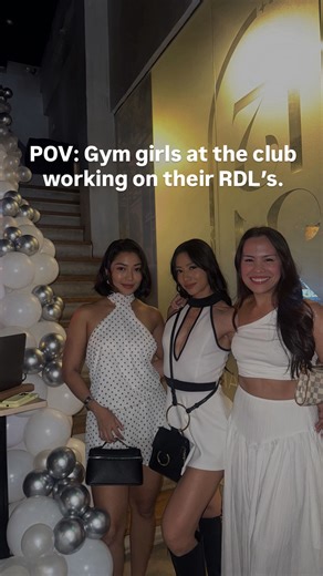 11.29.25 Gym girls at the club doing RDLs: refusing drinks, accepting hinge corrections.🤍🤭✨✌🏼 🎀• @danideleonxoxo • @moniquedelossantos •🎀 Happy Anniversary @1521bistro 🫶🏼🍾🥂✨ | CandizGayle