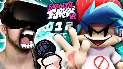 FNF VR Gameplay Reaction