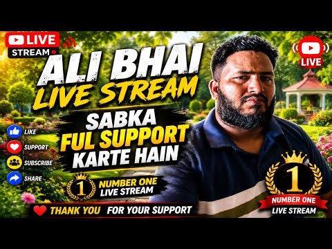 Ali bhai 786 live stream number one live sabka ful support karte Hain#viral live#trending live