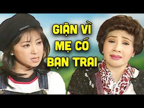 Thoại Mỹ nổi giận vì mẹ lén có bạn trai | Tuồng cải lương Minh Vương, Lệ Thủy, Thoại Mỹ