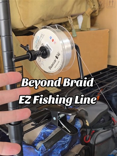 Simplify Fishing Line Spooling with an Easy Clip Tool