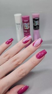 Unhas Decoradas com Efeito Marsala e Dourado: Tutorial Passo a Passo