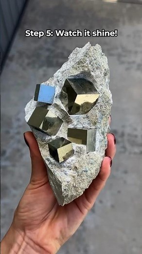 The Process of Pyrite Mining ✨