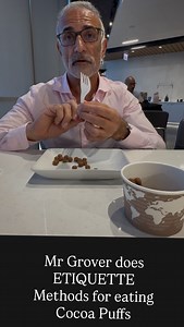 Please note this lesson is specific to Cocoa Puffs. Lucky Charms has an entirely different curriculum. #etiquette #cocoapuffs | Tim S. Grover
