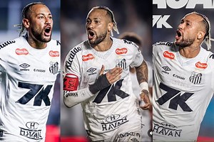 527K views · 41K reactions | Neymar for Santos in 2025 懶 ️ 15 Games ⚽️ 5 Goals ️ 4 Assists ️ 6 Man of the Match Neymar Jr. #neymar #neymarjr #SantosFC | Raj Khan | Facebook