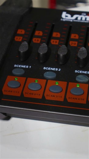 BSM 384 Dmx Lighting Controller II BSM 384 DMX लाइटिंग कंट्रोलर