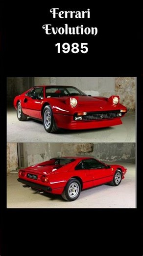 Ferrari Evolution (1947–2025) 🏎️ | From Ferrari 125 S to Modern Supercars #shorts