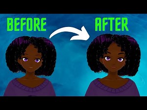 Making my vroid model look like a Disney character