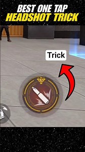 Best One Tap Headshot Trick in Free Fire 😱 (Day-28)