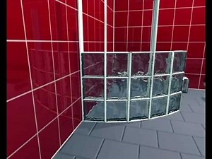 Block Lock 360 - Montagesystem für runde Wände aus Glasbausteinen