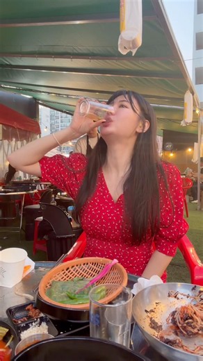 더위에도 야장 못참는 여자의 낮술먹방🥵#여자혼술 #술먹방 #야장맛집 #맥주먹방